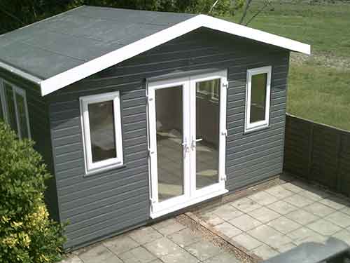 Insulated And Double Glazed Timber Log Cabin Eagle Sheds