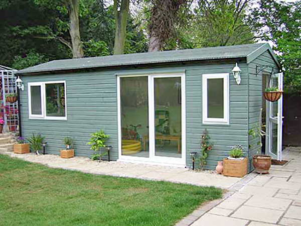 Summerhouse with verandah