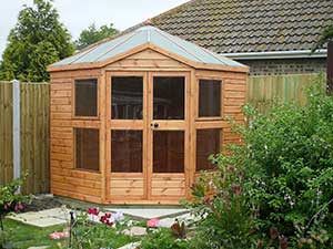 Corner Summerhouse for Sale