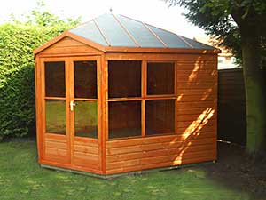 Corner Summerhouse for Sale