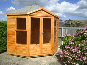 Corner Summerhouse for Sale