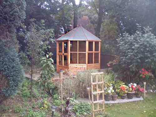 Corner Summerhouse for Sale