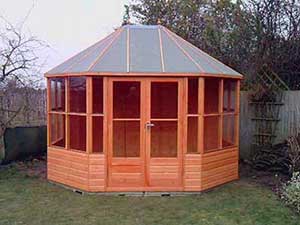 Corner Summerhouse for Sale