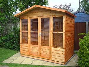 Summerhouse without  Verandah for Eagle Sheds