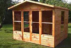 Summerhouse with Verandah for Eagle Sheds