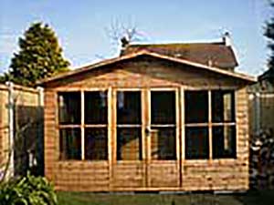 Summerhouse without  Verandah for Eagle Sheds