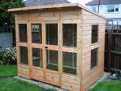 Summerhouse without  Verandah for Eagle Sheds