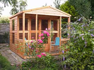 Summerhouse with Verandah for Eagle Sheds